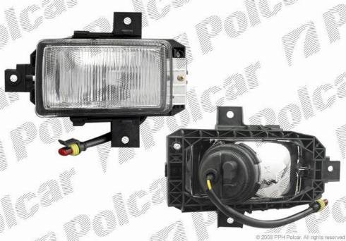 Polcar 552730-E - Противотуманная фара autocars.com.ua