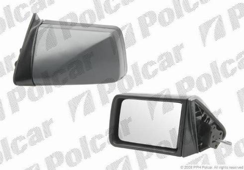Polcar 5551521M - Зовнішнє дзеркало autocars.com.ua