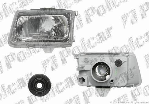 Polcar 5553091E - Основна фара autocars.com.ua