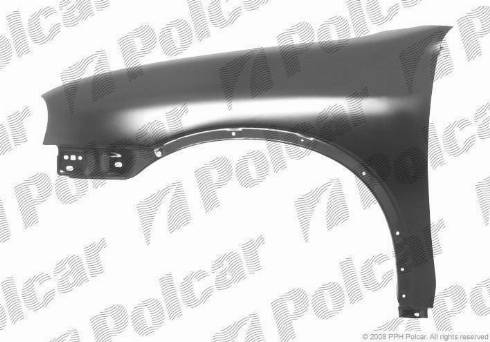 Polcar 555501 - Крило autocars.com.ua