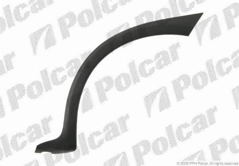 Polcar 555681-5 - Розширення, крило autocars.com.ua