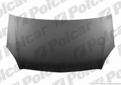 Polcar 556103 - Капот двигуна autocars.com.ua