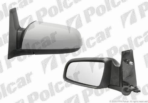 Polcar 5561514E - Зовнішнє дзеркало autocars.com.ua