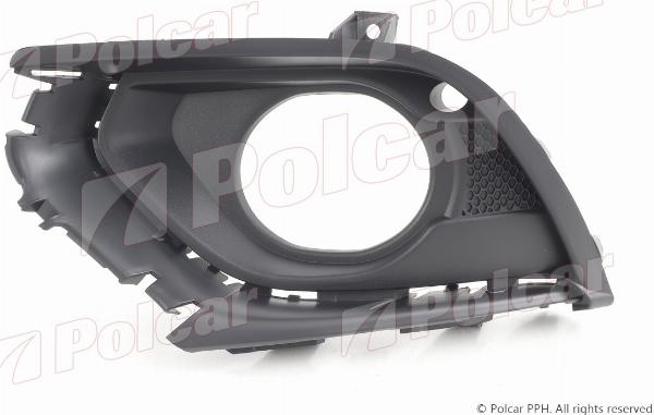 Polcar 55B227-3 - Рама, протитуманні фари autocars.com.ua