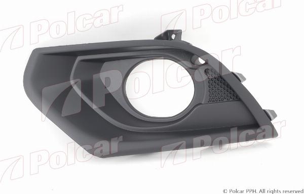 Polcar 55B227-7 - Рама, протитуманні фари autocars.com.ua