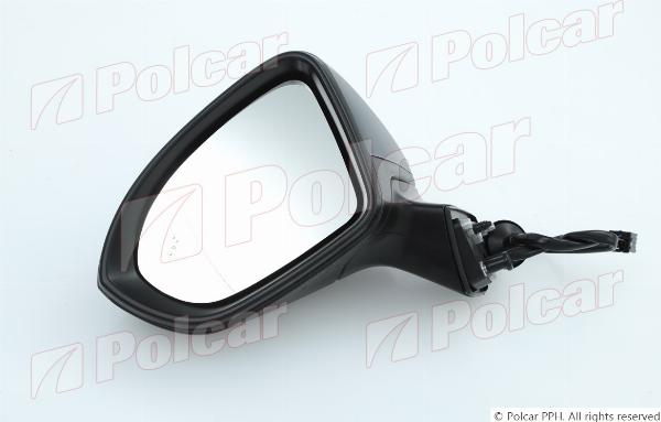 Polcar 55C1516S - Зовнішнє дзеркало autocars.com.ua