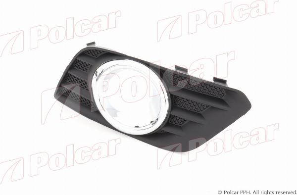 Polcar 55L130-5 - Рама, протитуманні фари autocars.com.ua