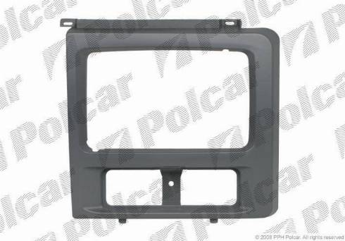 Polcar 570115 - Рамка, основна фара autocars.com.ua