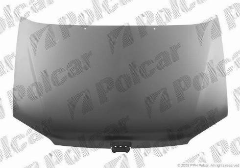 Polcar 570603-1 - Капот двигуна autocars.com.ua