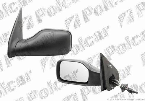 Polcar 5706521M - Зовнішнє дзеркало autocars.com.ua