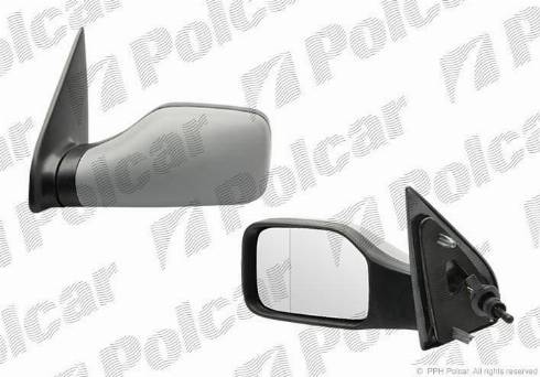 Polcar 5706522M - Зовнішнє дзеркало autocars.com.ua