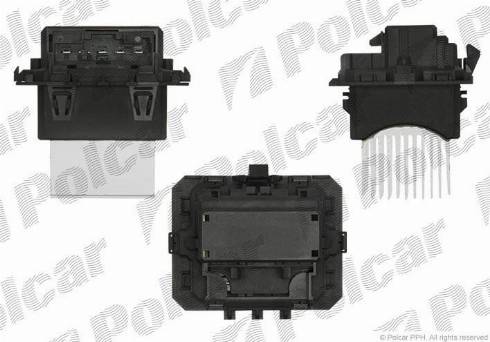 Polcar 5712KST-2 - Регулятор, вентилятор салону autocars.com.ua