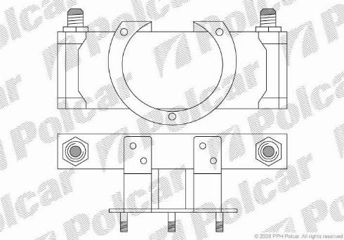 Polcar 5722L81X - Масляний радіатор, рухове масло autocars.com.ua