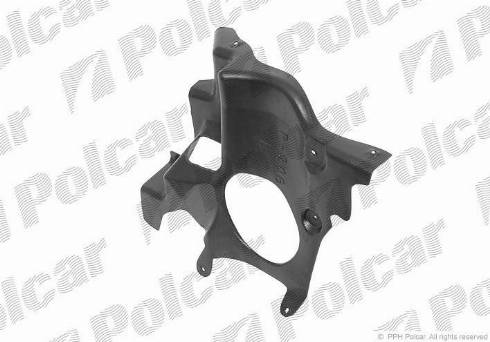 Polcar 572334-7 - Кожух двигуна autocars.com.ua