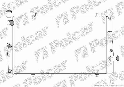 Polcar 573708A4 - Масляний фільтр autocars.com.ua