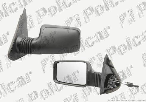 Polcar 5745522M - Зовнішнє дзеркало autocars.com.ua