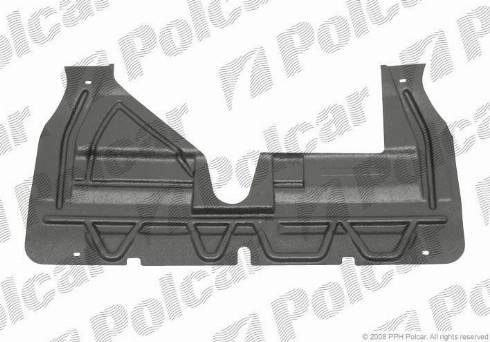 Polcar 5746346Q - Кожух двигуна autocars.com.ua