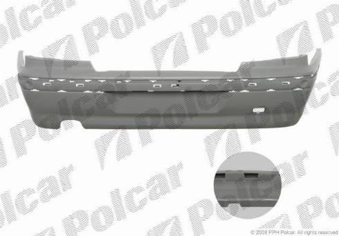 Polcar 574696 - Буфер, бампер avtokuzovplus.com.ua