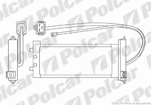 Polcar 5746N82X - Теплообменник, отопление салона avtokuzovplus.com.ua