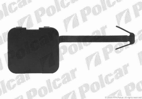 Polcar 574807-9 - Заслінка, буксирний гак autocars.com.ua