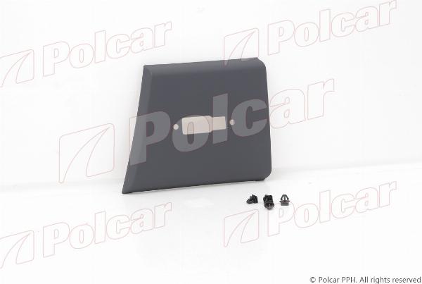 Polcar 57700017 - Комплект облицювання / захисної накладки autocars.com.ua