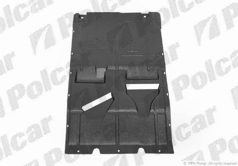 Polcar 5770345Q - Кожух двигуна autocars.com.ua