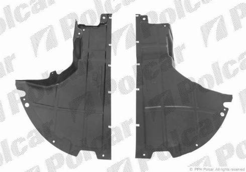 Polcar 5770348Q - Кожух двигуна autocars.com.ua