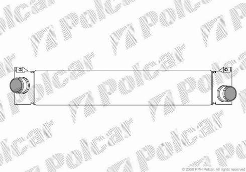 Polcar 5770J81X - Интеркулер autocars.com.ua