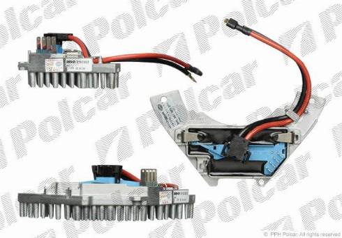 Polcar 5786KST2X - Сопротивление, реле, вентилятор салона avtokuzovplus.com.ua