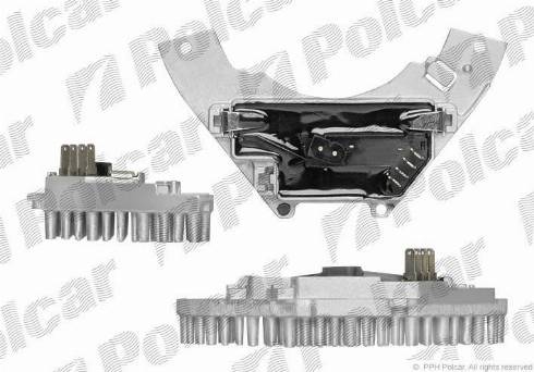 Polcar 5786KST-2 - Сопротивление, реле, вентилятор салона avtokuzovplus.com.ua