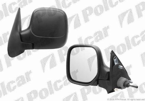 Polcar 5790521M - Зовнішнє дзеркало autocars.com.ua