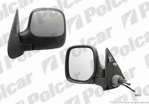 Polcar 5790523M - Зовнішнє дзеркало autocars.com.ua
