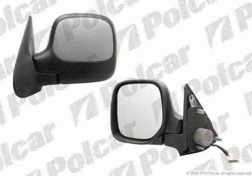 Polcar 5790516M - Зовнішнє дзеркало autocars.com.ua