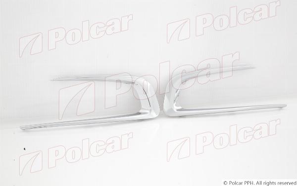 Polcar 57L1279J - Рама, протитуманні фари autocars.com.ua