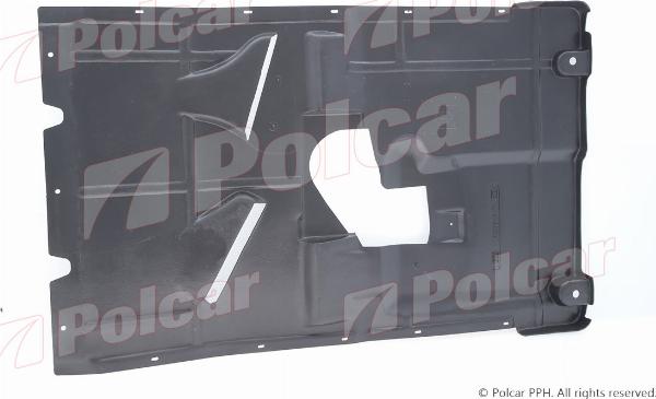 Polcar 57N1345Q - Кожух двигуна autocars.com.ua