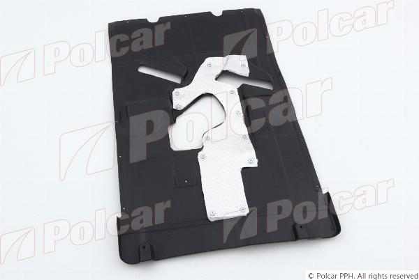 Polcar 57N1345WT - Кожух двигуна autocars.com.ua