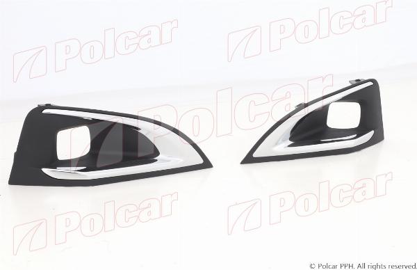 Polcar 57X229-0 - Рама, протитуманні фари autocars.com.ua