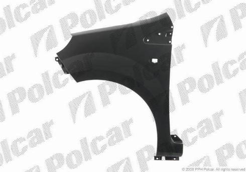 Polcar 600101 - Крило autocars.com.ua