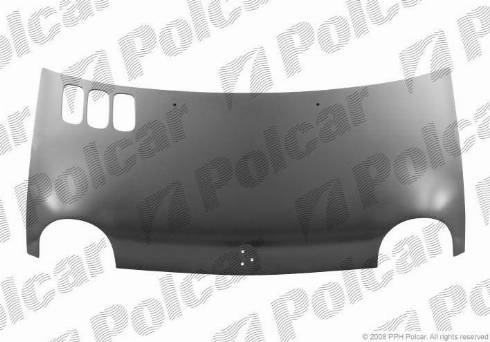 Polcar 600303 - Капот двигуна autocars.com.ua