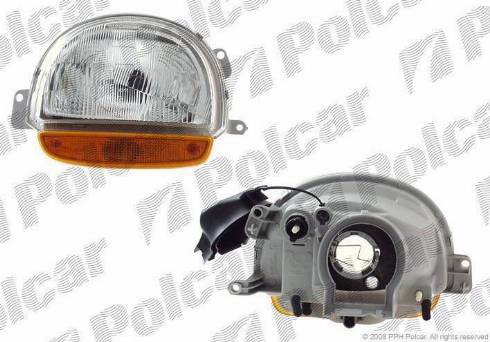 Polcar 6003100E - Основна фара autocars.com.ua