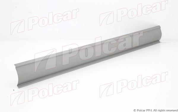 Polcar 600341-2 - Підніжка, накладка порога autocars.com.ua