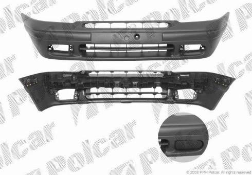 Polcar 600607-5 - Буфер, бампер autocars.com.ua