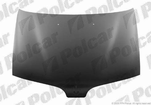 Polcar 600703 - Капот двигуна autocars.com.ua