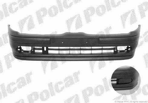 Polcar 600707-Q - Буфер, бампер avtokuzovplus.com.ua