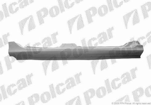 Polcar 600741Q - Підніжка, накладка порога autocars.com.ua
