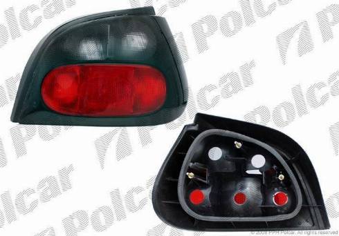 Polcar 600787-E - Задний фонарь avtokuzovplus.com.ua