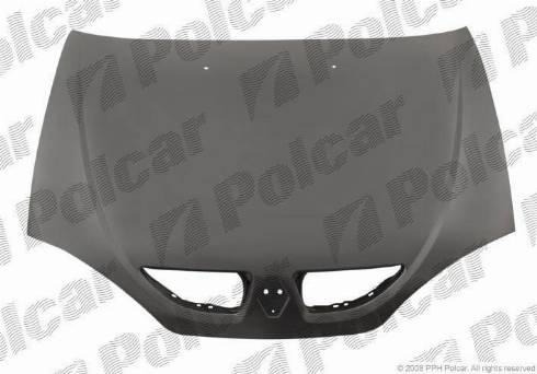 Polcar 601103 - Капот двигуна autocars.com.ua