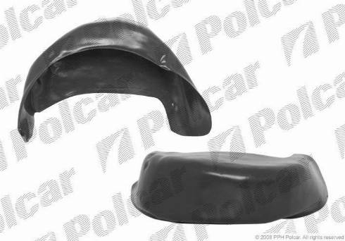 Polcar 6012FL-5 - Обшивка, колісна ніша autocars.com.ua