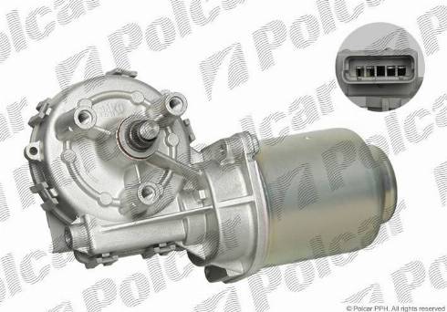 Polcar 6012SWP2 - Система тяг и рычагов привода стеклоочистителя avtokuzovplus.com.ua