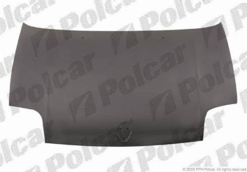 Polcar 601503 - Капот двигуна autocars.com.ua